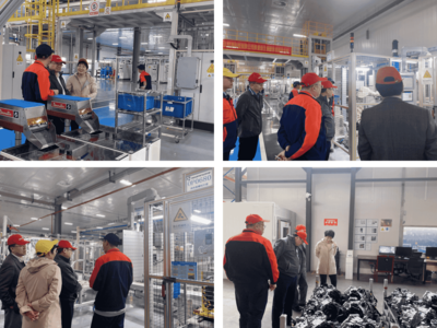 吉利汽車集團高級副總裁劉向陽蒞臨軒孚科技參觀指導(dǎo)